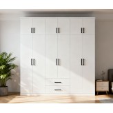 Elegance Six-Door Combination Wardrobe