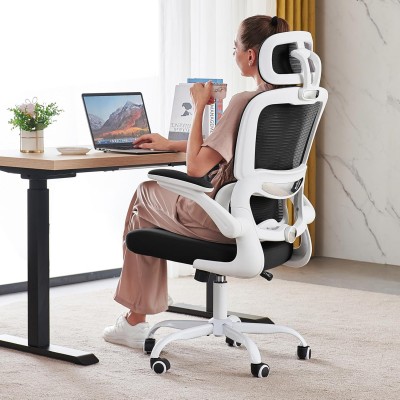 Office Chair Ergonomic Desk Chair, 330 LBS Home Mesh Office Desk Chairs with Wheels, Comfortable Gaming Chair, High Back Office Chair